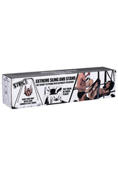 XR Brands - Strict - Extreme Sling and Swing Stand - Black - Stag Shop