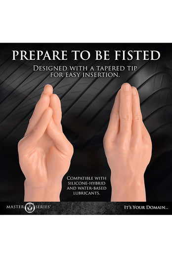 XR Brands - Master Series - The Fister Hand and Forearm Dildo - Stag Shop