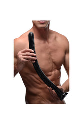 XR Brands - Hosed - Spiral Anal Snake Dildo - 19 inch - Black - Stag Shop
