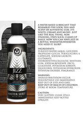 XR Brands - Master Series - Jizz Water-Based Cum scented Lube - 8.5oz - Stag Shop