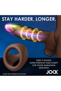 Thumbnail for XR Brands - JOCK - Silicone Cock & Ball Ring - Stag Shop