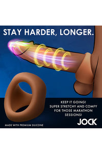 Thumbnail for XR Brands - JOCK - Silicone Cock & Ball Ring - Stag Shop