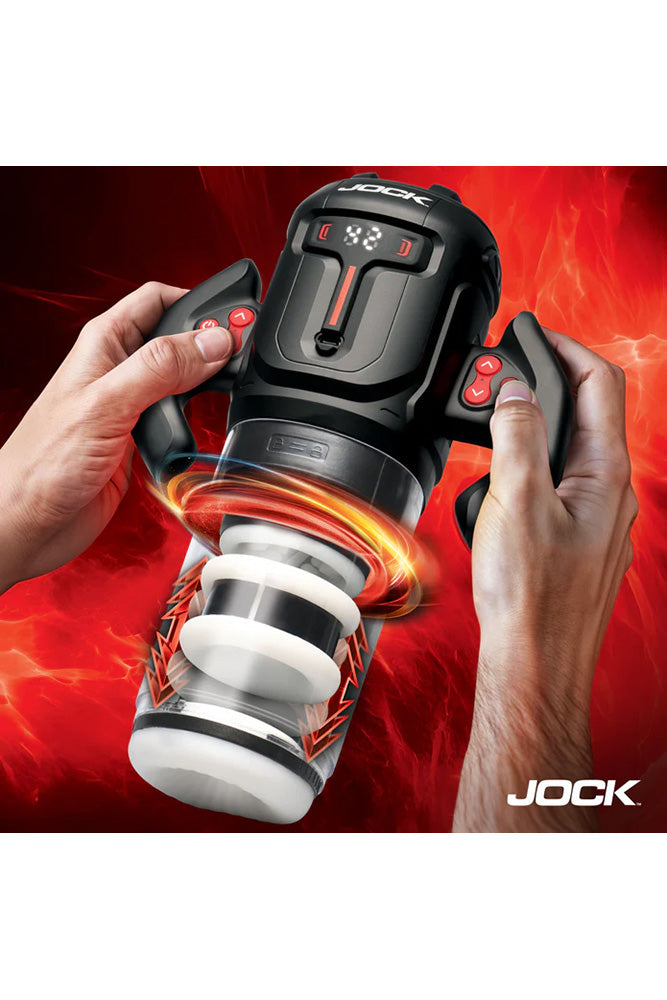 XR Brands - Jock - Turbo Spin Thrusting & Rotating Masturbator - Stag Shop