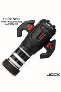 Thumbnail for XR Brands - Jock - Turbo Spin Thrusting & Rotating Masturbator - Stag Shop