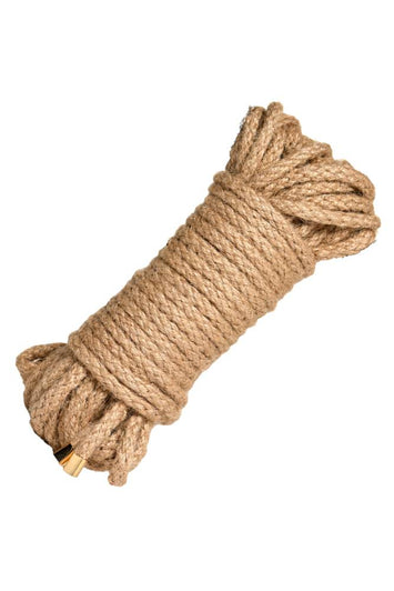 XR Brands - Master Series - Tied Up Ultra Premium Braided Jute Rope - 50ft - Stag Shop