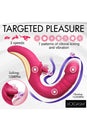 XR Brands - Lickgasm - Tease & Please Thrusting & Licking Dual Vibrator - Pink - Stag Shop