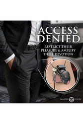 XR Brands - Master Series - Lock Down Chastity Cage - Stag Shop