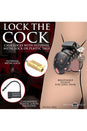 XR Brands - Master Series - Lock Down Chastity Cage - Stag Shop