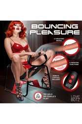 XR Brands - Love Botz - Bangin' Bench with Thrusting & Vibrating Dildo - Stag Shop