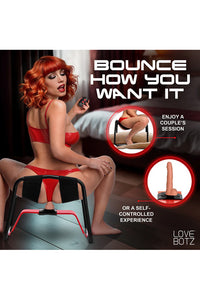Thumbnail for XR Brands - Love Botz - Bangin' Bench with Thrusting & Vibrating Dildo - Stag Shop