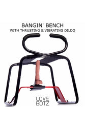 XR Brands - Love Botz - Bangin' Bench with Thrusting & Vibrating Dildo - Stag Shop