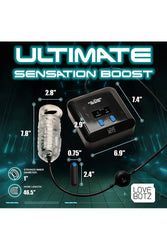 XR Brands - Love Botz - The Milker Vibrating & Sucking Stamina Device - Stag Shop