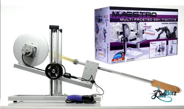 XR Brands - Lovebotz - Maestro Multi-Faceted Sex Machine | Stag Shop XR Brands - Lovebotz - Maestro Multi-Faceted Sex Machine | Stag Shop