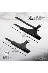 Thumbnail for XR Brands - Master Series - All Access Bed Restraint Kit - Stag Shop
