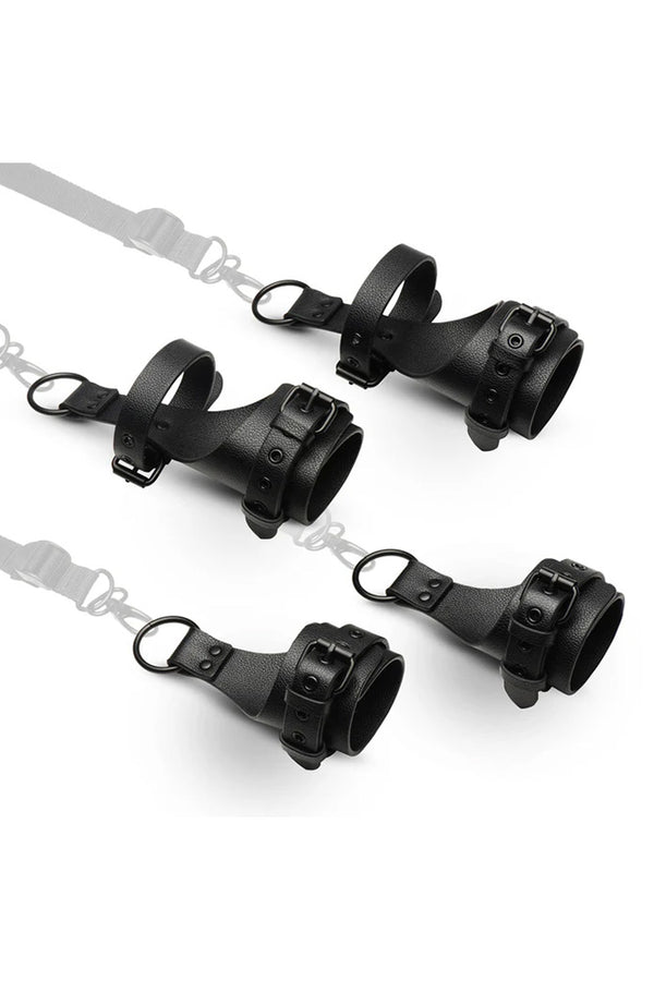XR Brands - Master Series - All Access Bed Restraint Kit - Stag Shop