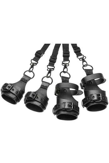 XR Brands - Master Series - All Access Bed Restraint Kit - Stag Shop