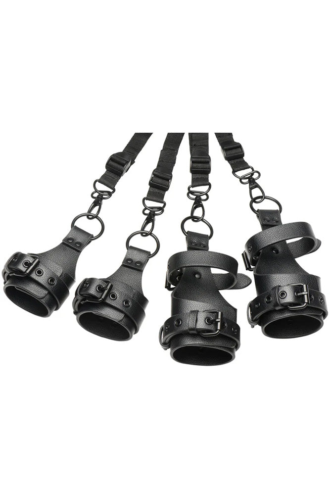 XR Brands - Master Series - All Access Bed Restraint Kit - Stag Shop