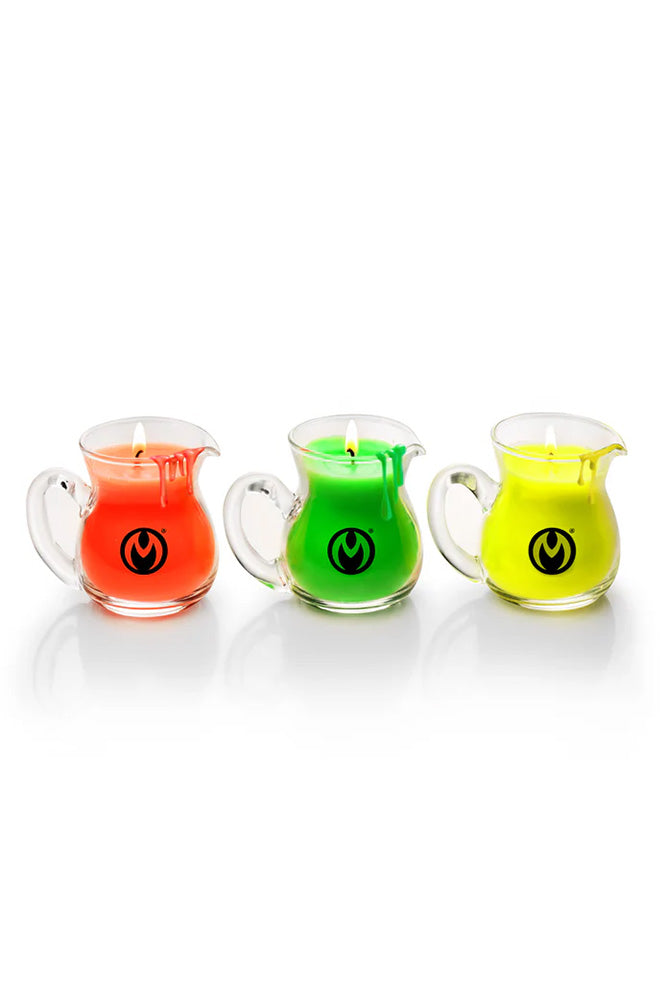 XR Brands - Master Series - Blacklight Wax Play Pitchers - Stag Shop