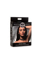 XR Brands - Master Series - Bling Vixen Choker with Rhinestones - Black/Clear - Stag Shop