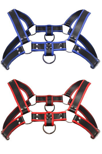XR Brands - Master Series - Bulldog Chest Harness - Stag Shop