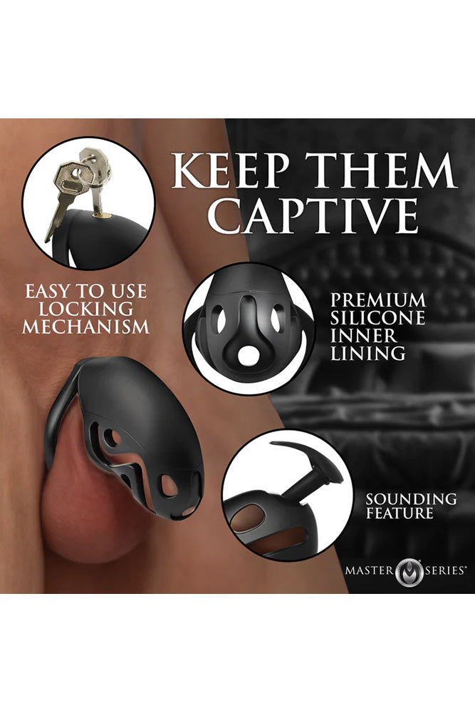 XR Brands - Master Series - Captor Chastity Cage - Stag Shop