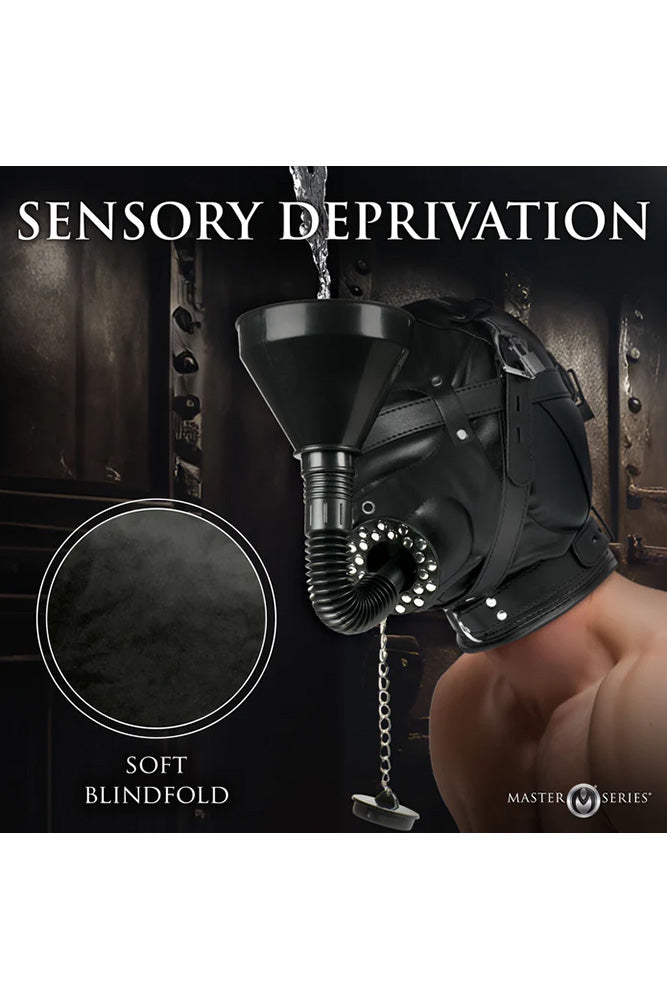 XR Brands - Master Series - Degraded Sensory Deprivation Hood with Funnel - Stag Shop