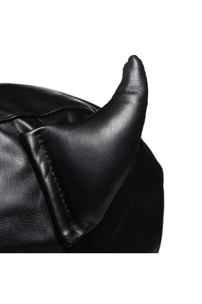 XR Brands - Master Series - Dungeon Demon Bondage Hood with Horns - Stag Shop