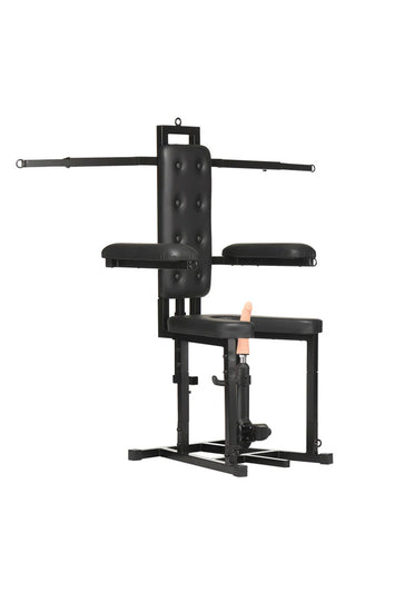 XR Brands - Master Series - Enforcer Chair with Sex Machine - Stag Shop