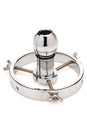 XR Brands - Master Series - Forced Spread Stainless Steel Anal Explorer - Silver - Stag Shop