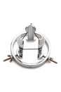 XR Brands - Master Series - Forced Spread Stainless Steel Anal Explorer - Silver - Stag Shop