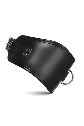 XR Brands - Master Series - Unisex Hard Stance Padded Locking Posture Collar - Stag Shop