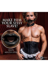 XR Brands - Master Series - Juicy Lips Silicone Open Mouth Gag - Stag Shop