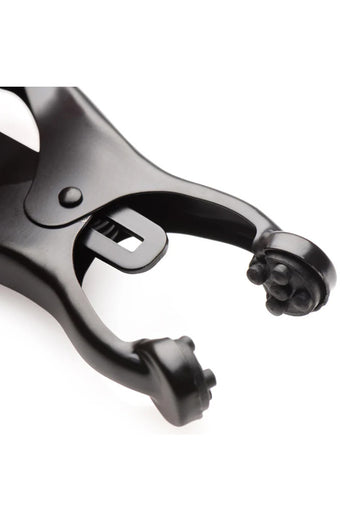 XR Brands - Master Series - Monarch Noir - Nipple Vice - Black - Stag Shop