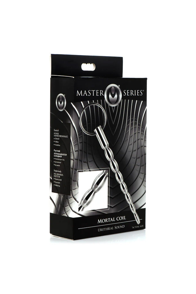 XR Brands - Master Series - Mortal Coil Sound - Stainless Steel Urethral Sounding Rod - Stag Shop