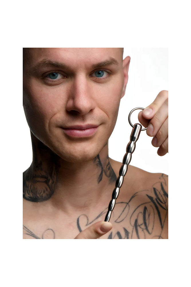 XR Brands - Master Series - Mortal Coil Sound - Stainless Steel Urethral Sounding Rod - Stag Shop