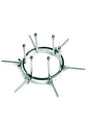 XR Brands - Master Series - Oculus Stainless Steel Anal Explorer - Silver - Stag Shop