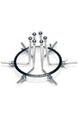 XR Brands - Master Series - Oculus Stainless Steel Anal Explorer - Silver - Stag Shop