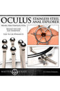 XR Brands - Master Series - Oculus Stainless Steel Anal Explorer - Silver - Stag Shop