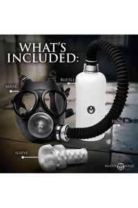 Thumbnail for XR Brands - Master Series - Overload Stroker Gas Mask Kit - Stag Shop