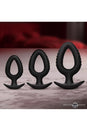 XR Brands - Master Series - Pop Plugs 3 Piece Hollow Silicone Anal Trainer Set - Stag Shop