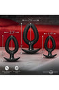 XR Brands - Master Series - Pop Plugs 3 Piece Hollow Silicone Anal Trainer Set - Stag Shop