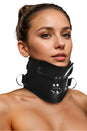 XR Brands - Master Brands - Rigid Locking Posture Collar With Chin Brace - Stag Shop
