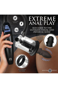 Thumbnail for XR Brands - Master Series - Rosebud Driller Deluxe Vibrating Rosebud Pump - Stag Shop