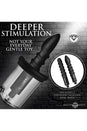 XR Brands - Master Series - Rosebud Driller Deluxe Vibrating Rosebud Pump - Stag Shop