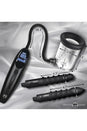 XR Brands - Master Series - Rosebud Driller Deluxe Vibrating Rosebud Pump - Stag Shop