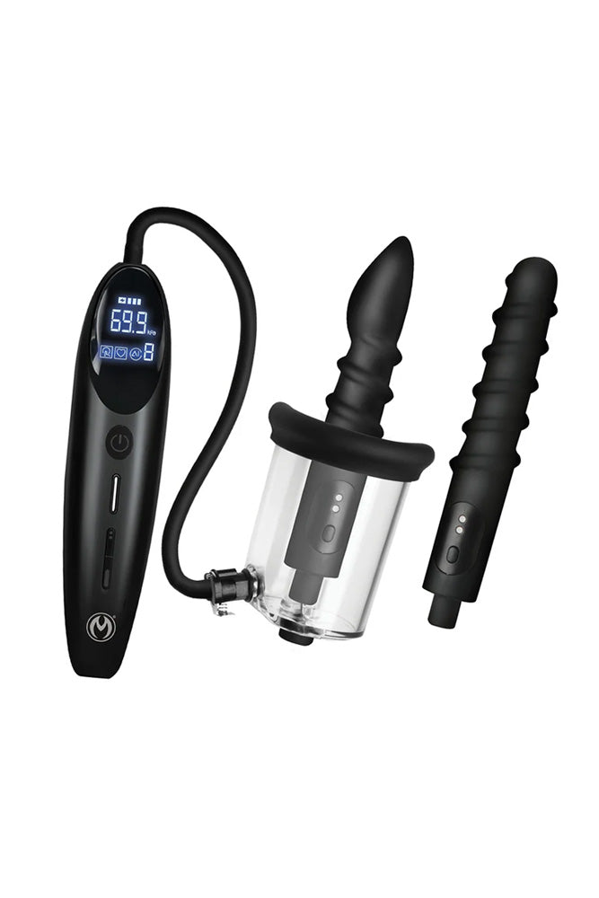 XR Brands - Master Series - Rosebud Driller Deluxe Vibrating Rosebud Pump - Stag Shop