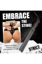 XR Brands - Master Series - Scottish Tawse - Black - Stag Shop
