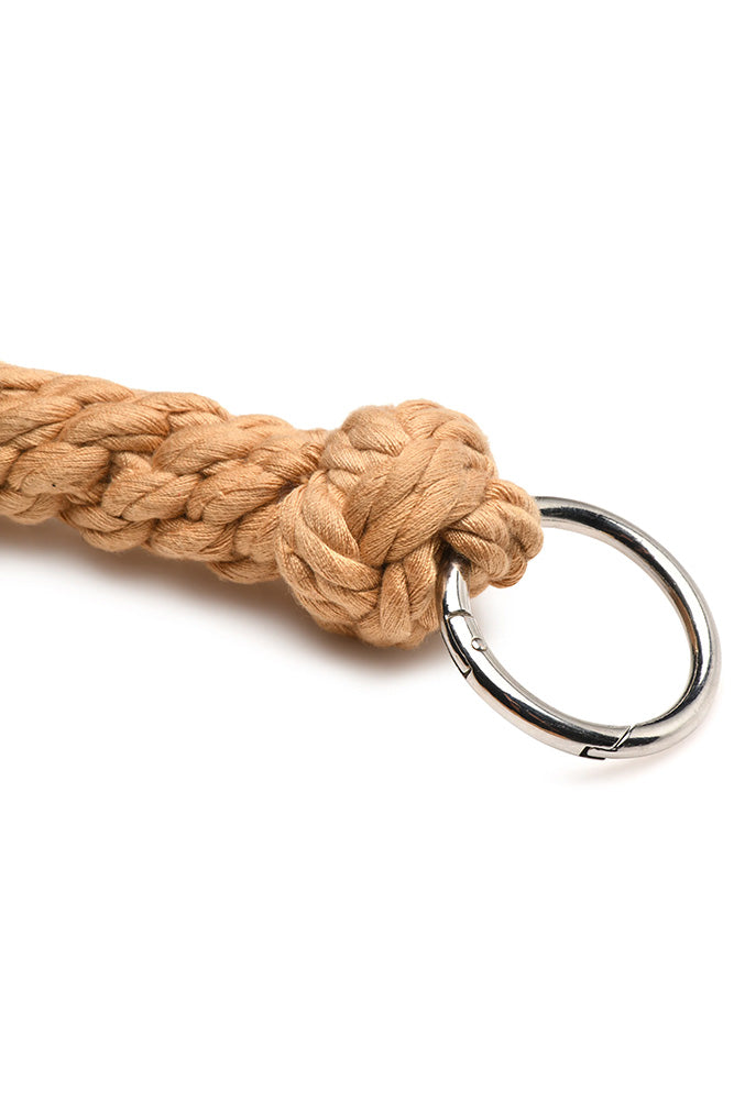 XR Brands - Master Series - Swashbuckler Rope Flogger - Beige - Stag Shop