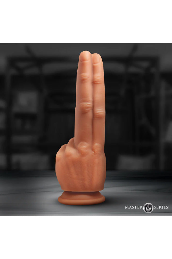 XR Brands - Master Series - The Pleaser Silicone Dildo - Stag Shop