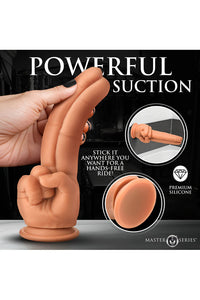 Thumbnail for XR Brands - Master Series - The Pleaser Silicone Dildo - Stag Shop
